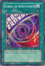 Scroll of Bewitchment - LON-048 - Common NM Labyrinth of Nightmare Yugioh 2B3