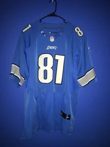 Detriot Lions Calvin Johnson Nike Jersey Size 52 - Picture 1 of 8