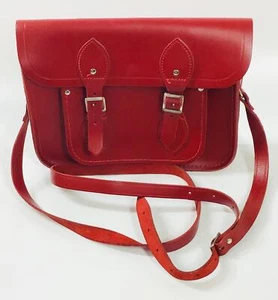 The Cambridge Satchel Company Red Leather Satchel - Picture 1 of 6