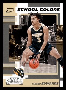 2019 Panini Contenders Draft Picks Carsen Edwards #29  Purdue Boilermakers