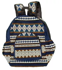 Mochila Ecuatoriana Colorida con Correas Ajustables-Apx. 11.5"x5"x17"-Envío Gratis - Imagen 1 de 2