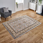 SMALL EXTRA LARGE RUNNER VINTAGE TRADITIONAL GREY BUDGET QUALITY CARPET RUG