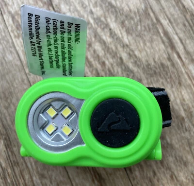 Green Ozark Trail LED Mini Headlamp 20 Lumens Model 6104 NEW Camping Hiking - Image 1 of 3
