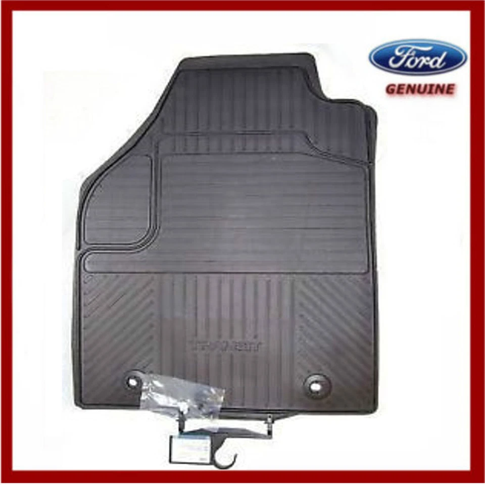 Genuine Ford Transit Connect Front Tailored Rubber Floor Mats & Fixings. 1685505 - Image 1 of 1