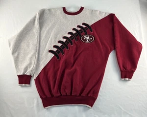 VTG Legends Athletic San Francisco 49ers Crew Neck Medium Sweatshirt USA *READ* - Picture 1 of 16