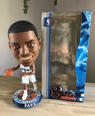 CHRIS PAUL New Orleans Hornets / Wake Forest EXCLUSIVE BIGhead Bobblehead NIB! - Image 1 of 4