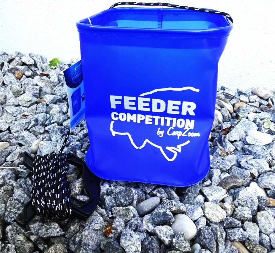 Falteimer 5L + 6 m Seil Eimer EVA Wasserbehälter Drop Bucket Futtereimer - Bild 1 von 1