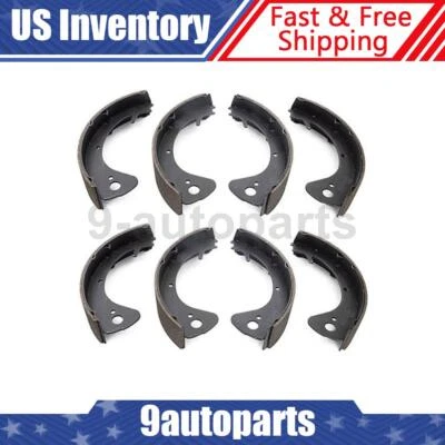 Zapatas de freno de tambor delanteras y traseras para Chrysler 300 1959 1960 1961 1962 Foto 1 de 4