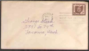 US. 1018. 3c. Ohio Statehood 150th Anniv.. FDC. 1953 -1 - Picture 1 of 2