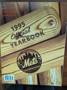 New York Mets 1995 Official Yearbook Magazine Baseball John Franco Jeff Kent MLB - Imagen 1 de 1