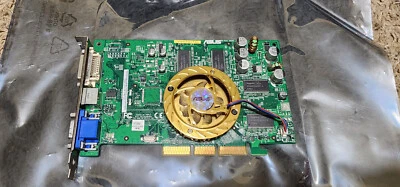 ASUS AGP-V9520TD 128 MB, NVIDIA GeForce FX-5200 AGP8x DVI - Sin probar Foto 1 de 4