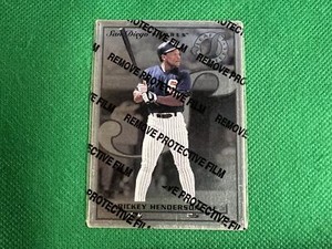 1996 Leaf Preferred Steel #57 Rickey Henderson San Diego Padres