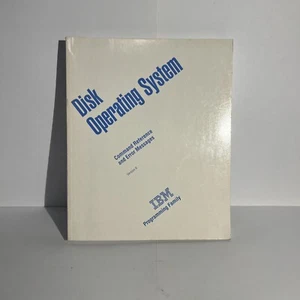 Vintage IBM Corp 1993 Disk Operating System User's Guide Version 6 - Picture 1 of 5