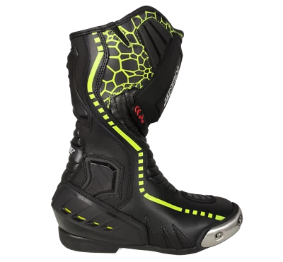 Stivali moto sportive racing stivaletti protezioni OMOLOGATE CE sliders metallo - Immagine 1 di 4