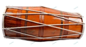 New Professional Bina Dholak No. 33 Dori Musical Instrument with Bag - Picture 1 of 7