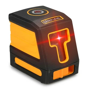 2 Lines Laser Level Self-Leveling Horizontal Vertical Cross Line Measuring Tool - Picture 1 of 10
