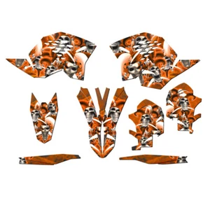 2008-2011 EXC JESTER Orange Senge Graphics Kit Compatible with KTM - Picture 1 of 4