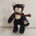 Boyds Bear ARMSTRONG CATTINGTON Tiny Plush 4.5" Cat NWOT 590087-07 MOHAIR 