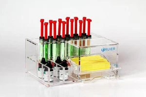Dental Acrylic Organizer Holder for resins adhesives brush empty instrument C001 - Picture 1 of 4