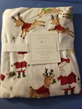 flannel christmas crib sheets