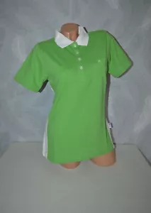 Grün/weißes Pikee Poloshirt CLINIC DRESS Pflege Krankenschwester Apotheke Gr. L - Bild 1 von 9