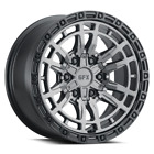 17" Voxx G-Fx Tr-24 Matte Grey Matte Black Lip Wheel 17X9 6X135 6X5.5 12Mm Rim