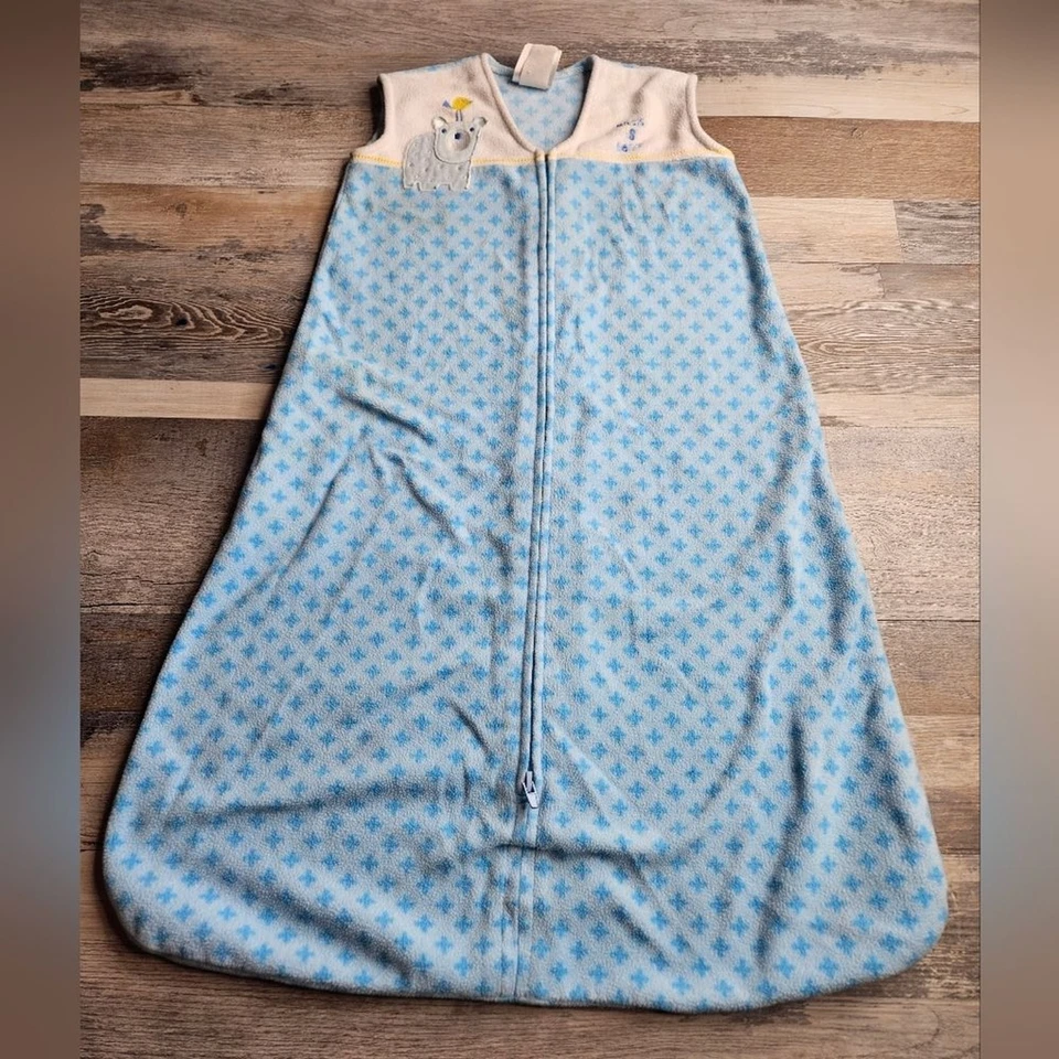Saco de dormir Halo saco de dormir mediano 6-12 meses azul + patrón Foto 1 de 4