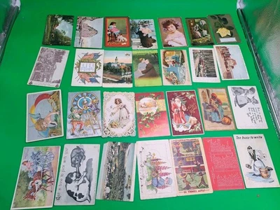 (117) Piece Lot Antique Holiday Easter Christmas etc.Postcards All Early 1900s - Image 1 of 4