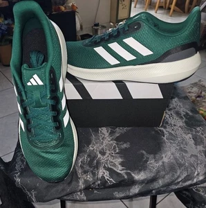 Adidas Runfalcon 3.0 pulgadas verde universitario/blanco nube colorway para hombre talla 10.5 - Imagen 1 de 7