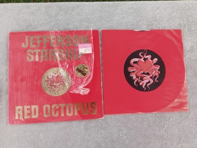 Jefferson Starship - красный осьминог - 1975 - Grunt BLF-0999 с внутренним рукавом VG + - Изображение 1 из 4