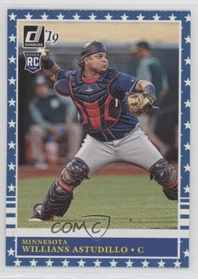 2019 Panini Donruss Retro 1985 Independence Day Willians Astudillo Rookie RC - Image 1 of 2