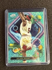 2023-24 Topps Cosmic Chrome Jalen Rose Aqua Equinox /149 - Picture 1 of 2