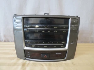 10-11 2010-2011 Lexus is250 is350 Center Dash Radio Climate Control Panel 758950 - Picture 1 of 7
