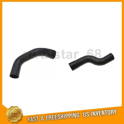 2 mangueiras de líquido de arrefecimento de radiador superiores inferiores compatíveis com 1973 International Harvester 1010_ - Imagem 1 de 4