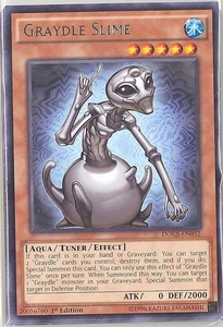 Yu-Gi-Oh Card - DOCS-EN032 - GRAYDLE SLIME (rare) - NM/M - Picture 1 of 1