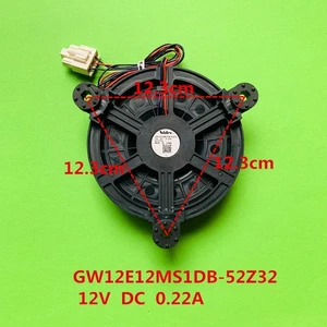 1pc New GW12E12MS1CB-52 DC12V 0.22A Refrigerator Built-in Cooling fan - Afbeelding 1 van 3