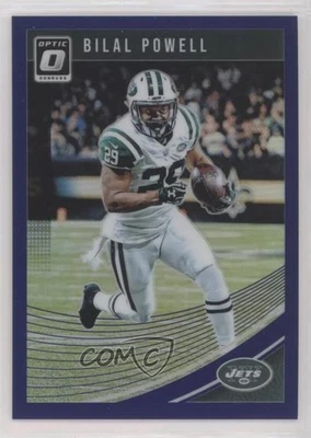 2018 Donruss Optic Purple Prizm /50 Bilal Powell #75 - Image 1 of 2