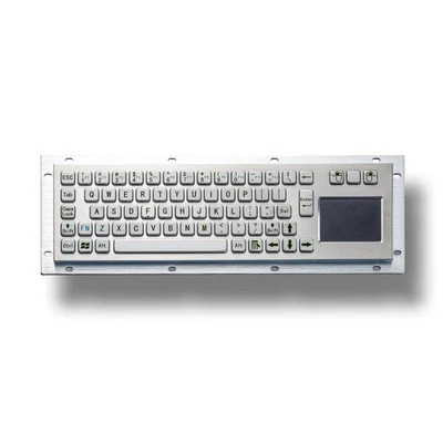 Panel Mount Keyboard Industrial Keyboards With Touchpad for information Kiosk - Image 1 of 4