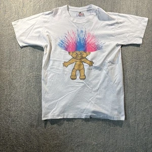 Vintage Trolls Promo Shirt 90s Single Stitch Made In USA Gr. L Colerful  - Bild 1 von 14