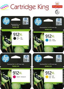 HP 3YP34AE 912XL Wysoka wydajność Oryginalny wkład atramentowy Czarny / Cyjan / Purpurowy / Żółty Bun - Zdjęcie 1 z 1