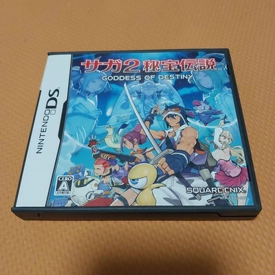 SaGa 2: Hihou Densetsu Goddess of Destiny Nintendo DS NDS Tested with Case - Image 1 of 3