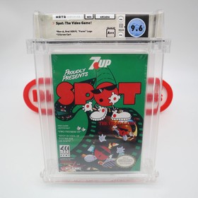 NES Nintendo 7-UP's SPOT: THE VIDEO GAME - WATA GRADED 9.6 A++! NEW & Sealed!