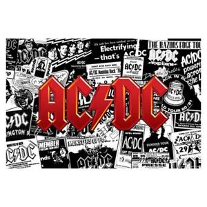 Affiche de l'album AC/DC "Collage"