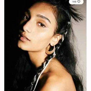 Free People Rowan Recycled Hoops NWT $38 - Picture 1 of 9