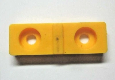 Tomy 1980 Astro Ball Shooter Pinball pieza de reparación soporte amarillo vintage Foto 1 de 4