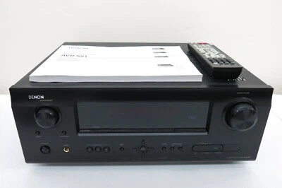 Denon AVR-591 5.1 Channel AV Receiver  Dolby Digital Surround Sound - Image 1 of 2