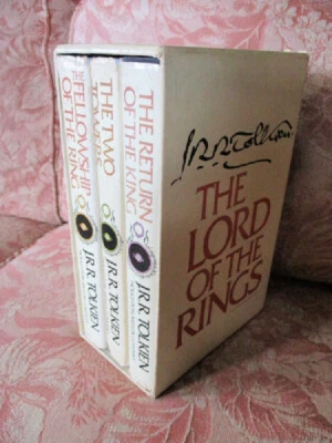 3 Vols. THE LORD of The RINGS,Tolkien,Boxed,DJs, Fellowship;2 Towers;Return-King Foto 1 de 4