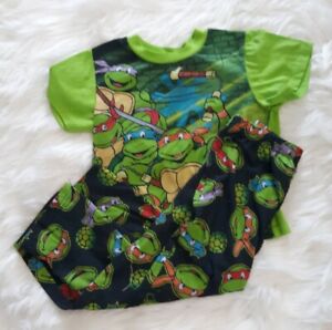 Nickelodeon Teenage Mutant Ninja Turtles Pajamas Set Boys Size 4T TMNT