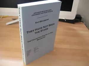 Ray Bradbury They Have Not Seen The Stars US uncorrected proof collected poetry - Picture 1 of 9