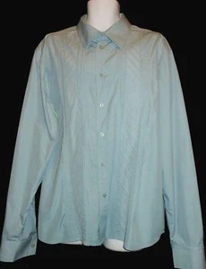 Armani Exchange fine cotton dress shirt. Front pleats. AX6348-P5 - Picture 1 of 7
